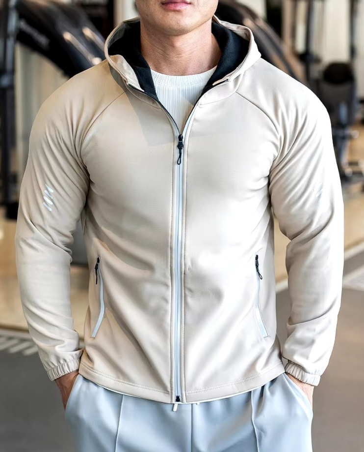 Sporty Windproof Men's Jacket