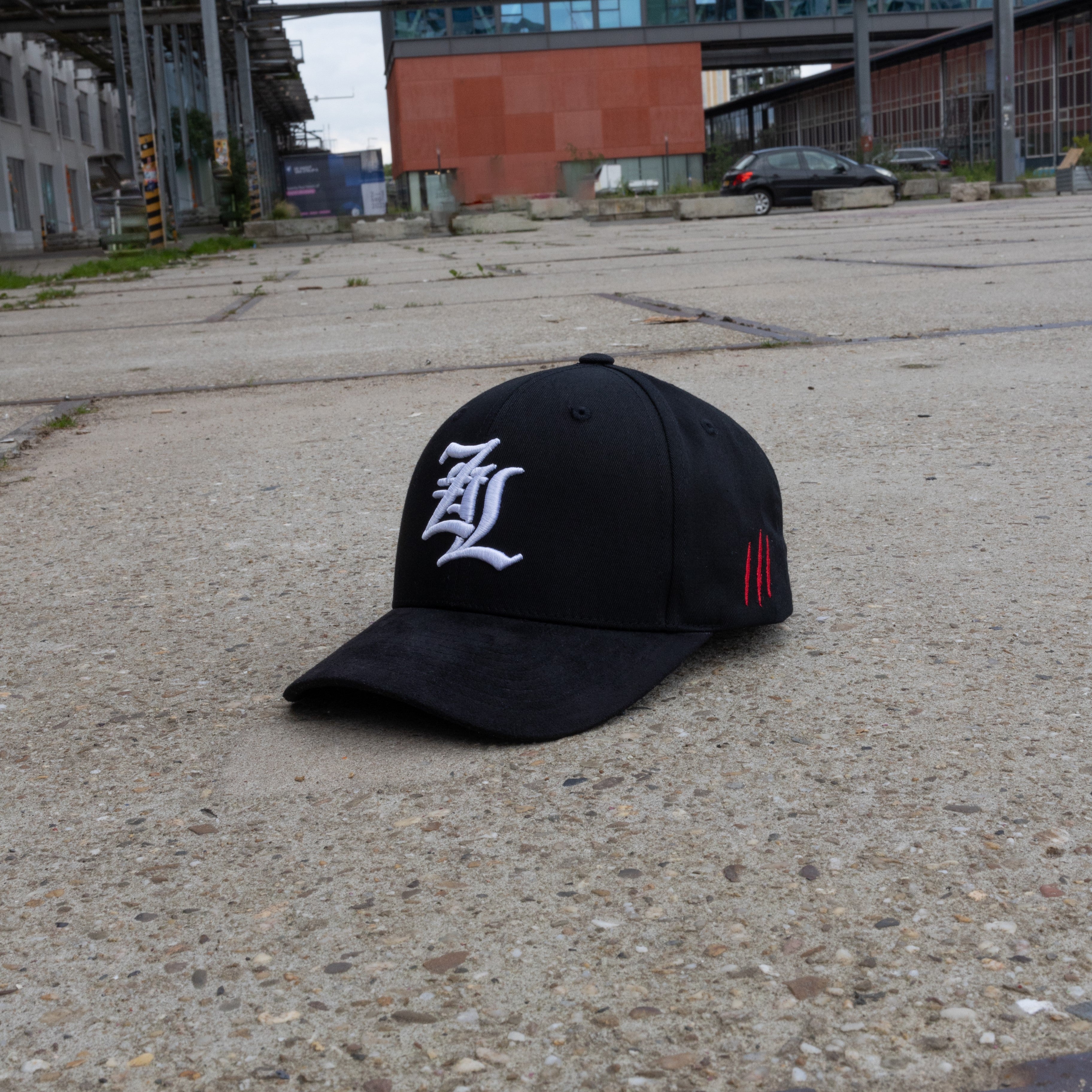 ZL MONOGRAM CAP | BLACK