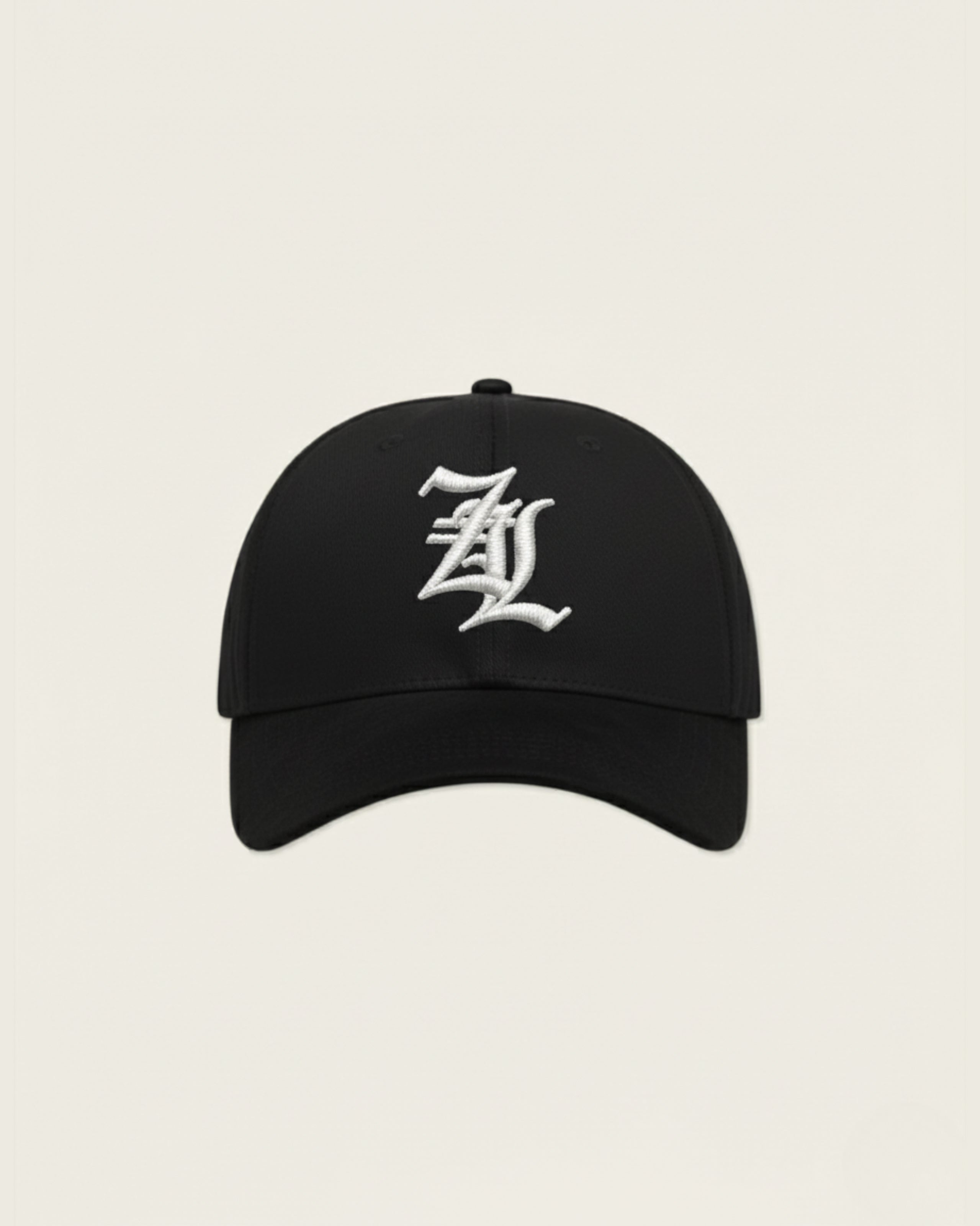 ZL MONOGRAM CAP | BLACK