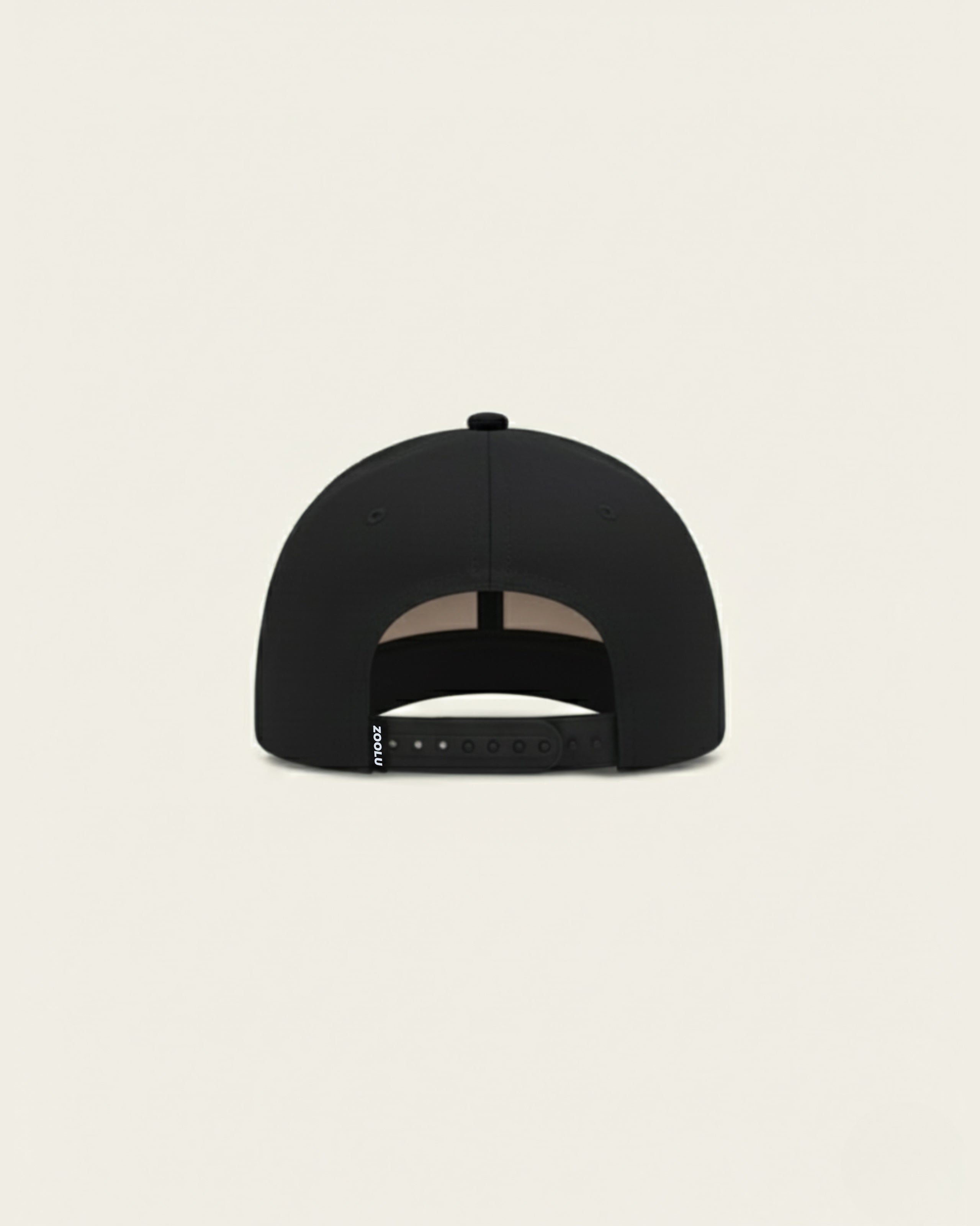 ZL MONOGRAM CAP | BLACK