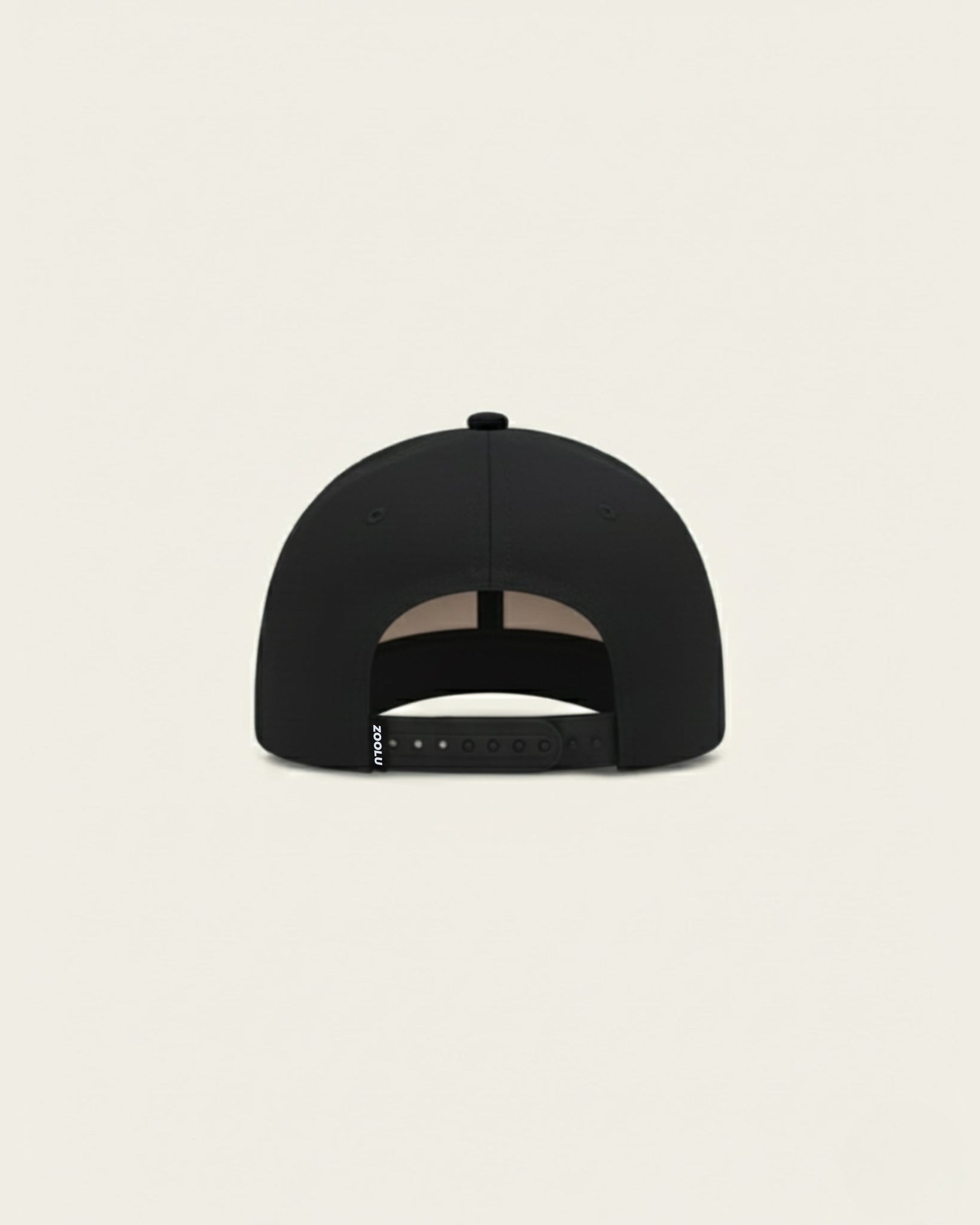 ZL MONOGRAM CAP | BLACK
