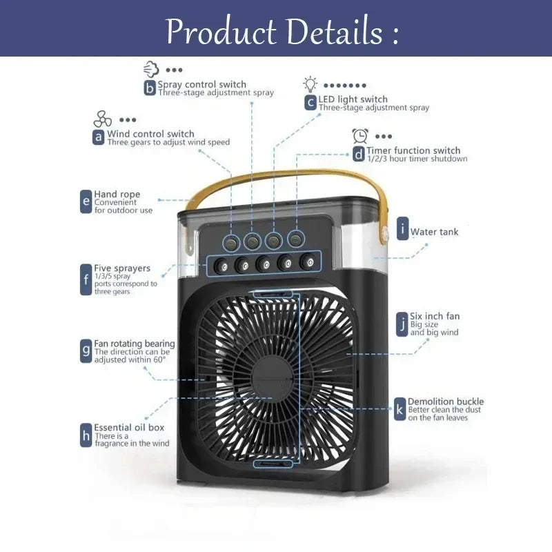 Portable Cooling Breeze Fan