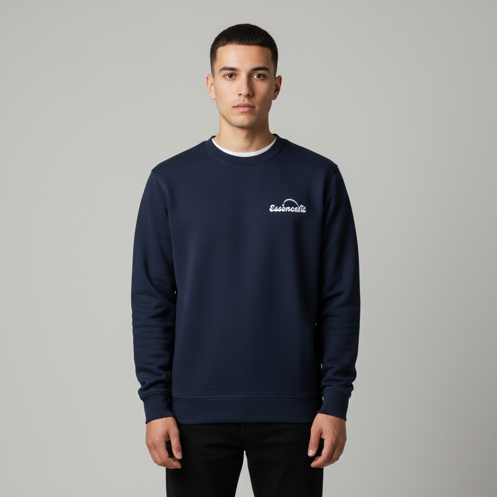 Oxford Navy Essencefit Sweatshirt