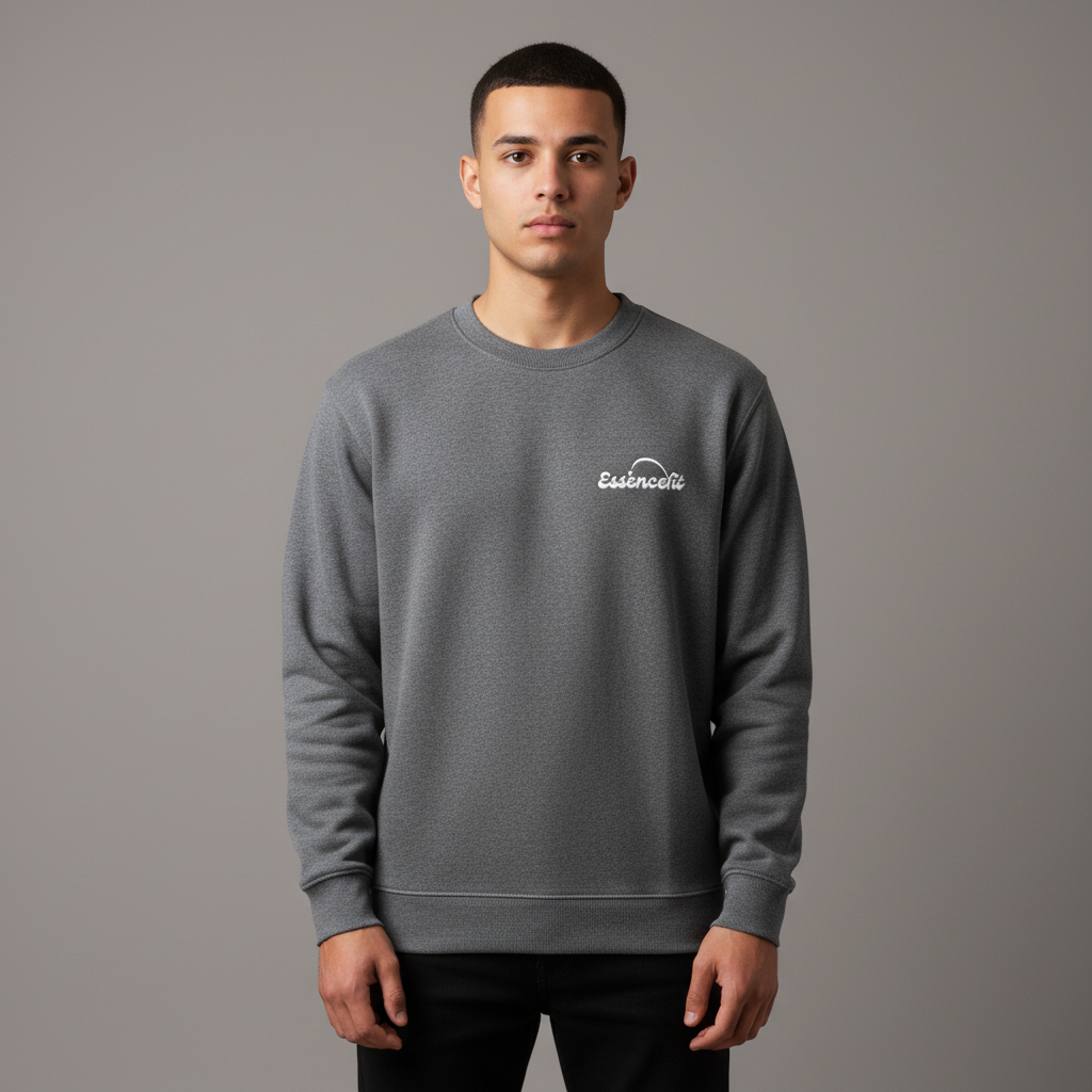 Steel Grey Essencefit Sweatshirt